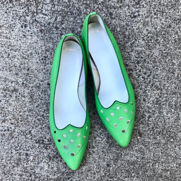 Vintage Ruvals by Rudi Gernreich Pointed Toe Flats - Picture 1 of 8